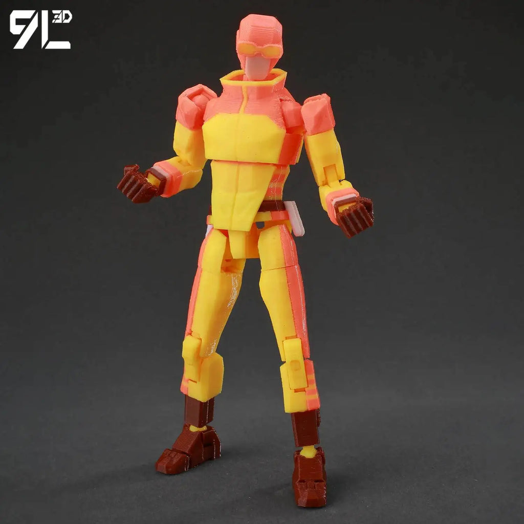 9L3D Lucky 13 Invincible Boy Conquer Omni Action Figure 3D Printed Anime Model Multi-Jointed Poseable Collectible Toy Gift Fan