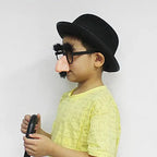 Große Nase Brille mit Augenbrauen Schnurrbart Alberne Lustige Foto Requisiten Halloween Party Brille Neuheit Scherz für Geburtstagsfeiern