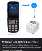 Unimes U52 Industrielle PDAs BT Barcode-Scanner WLAN Handheld-RFID-Terminal Mobiler Computer