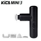 Kica Mini 3 Massagepistole, 3000 U/min stufenlose Geschwindigkeit, 7 kgf Schlagkraft, 4 Köpfe, 255 g leichter Sport-Muskelmassagegerät