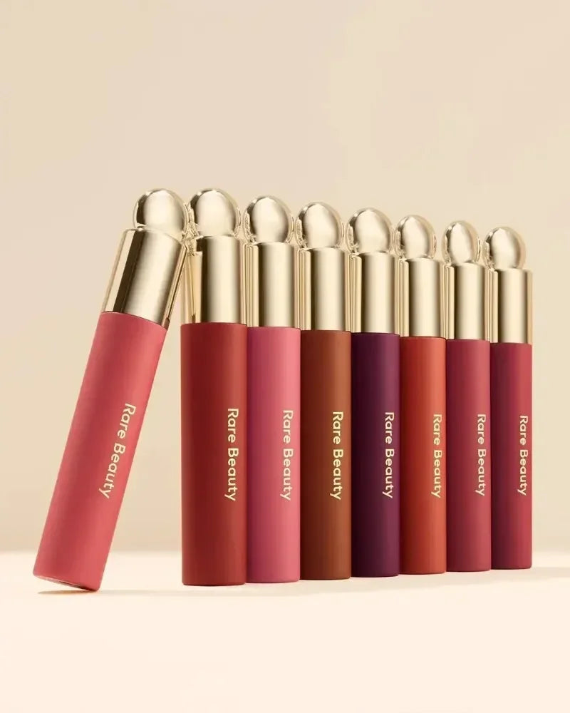 Rare Beauty Melting Cream Blush Make-up Matt Perlmutt Textur Glitzer Rouge Highlighter Hell nähren befeuchten Lipgloss