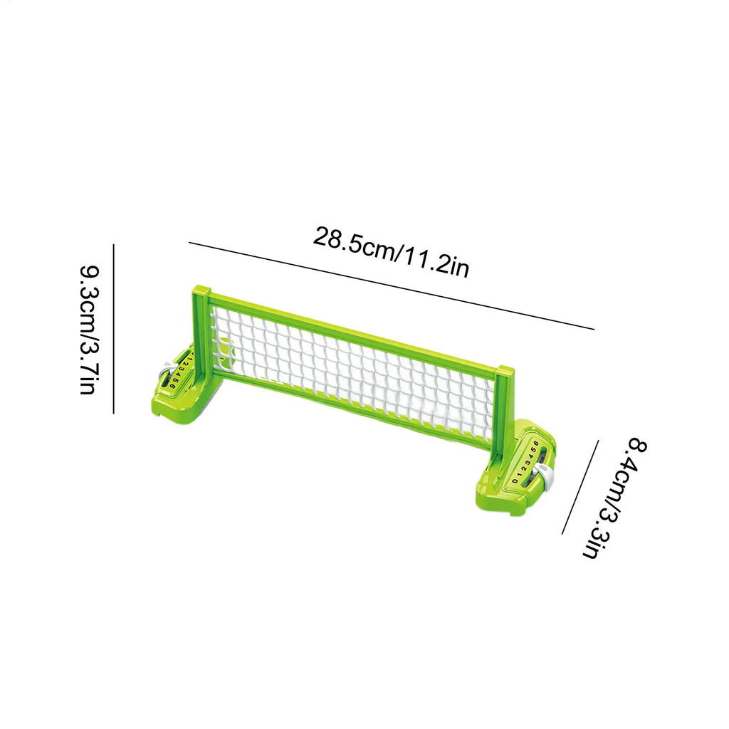 Mini-Tennis-Set Tennis-Spielset mit 2 Schlägern und 1 Ball Tragbares Freizeitsportgerät für drinnen und draußen
