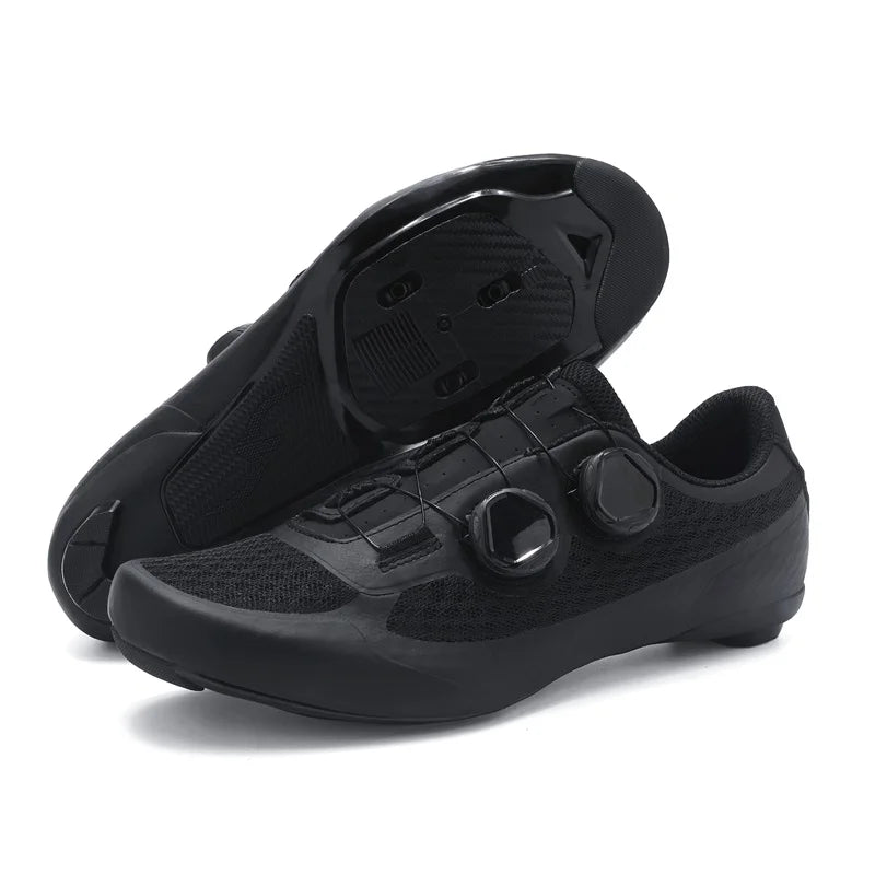 Speed Cycling Sneaker Herren Rennradschuhe Cleat-Schuhe SPD-Schuhe Fahrrad Flat Pedal Schuhe Herren Outdoor-Schuhe Weiß