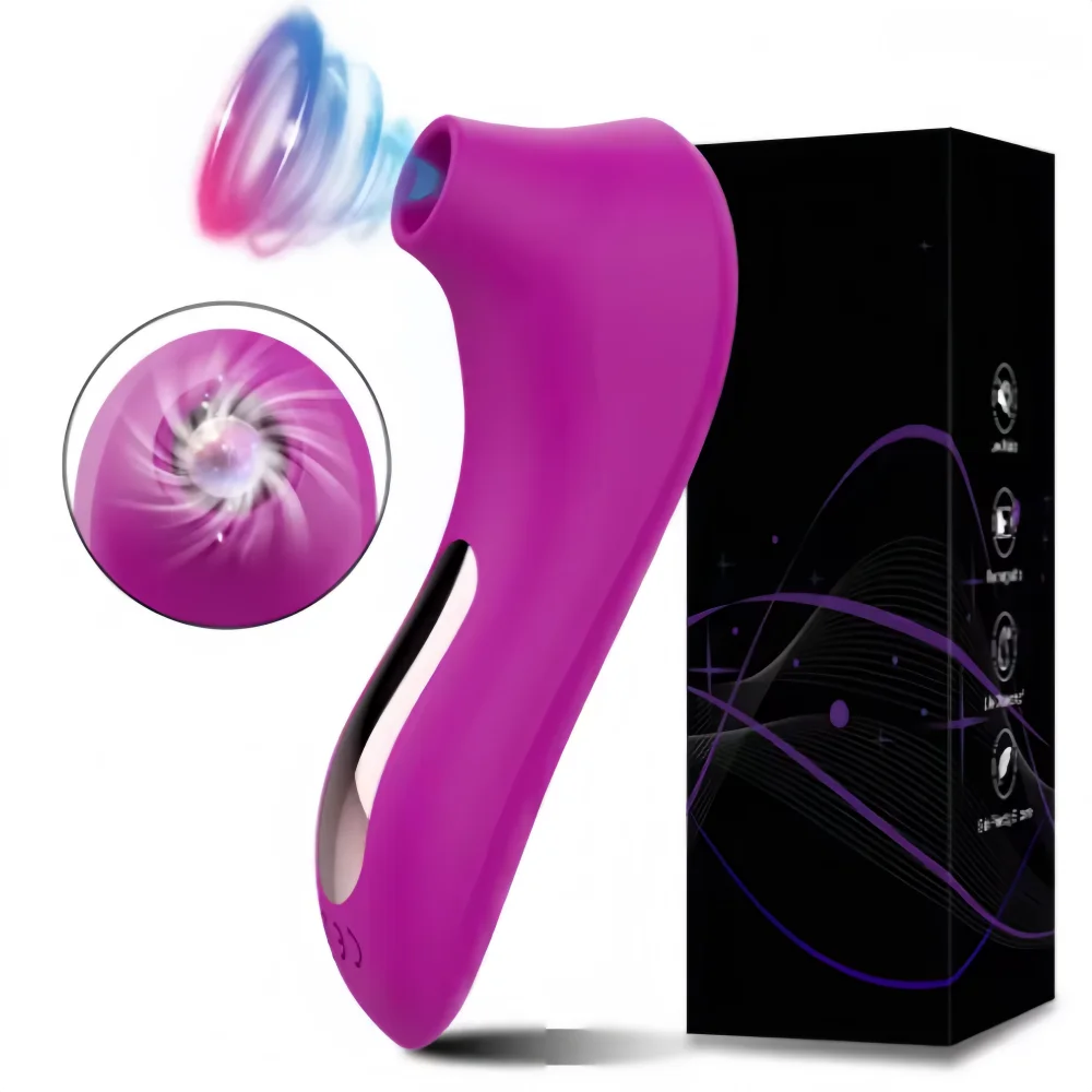 Nipple Teasing Sucking Vibrator Clitoris G-Spot Stimulating Massager Powerful Sucking Oral Sex Female Masturbator Adult Products