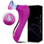 Nipple Teasing Sucking Vibrator Clitoris G-Spot Stimulating Massager Powerful Sucking Oral Sex Female Masturbator Adult Products