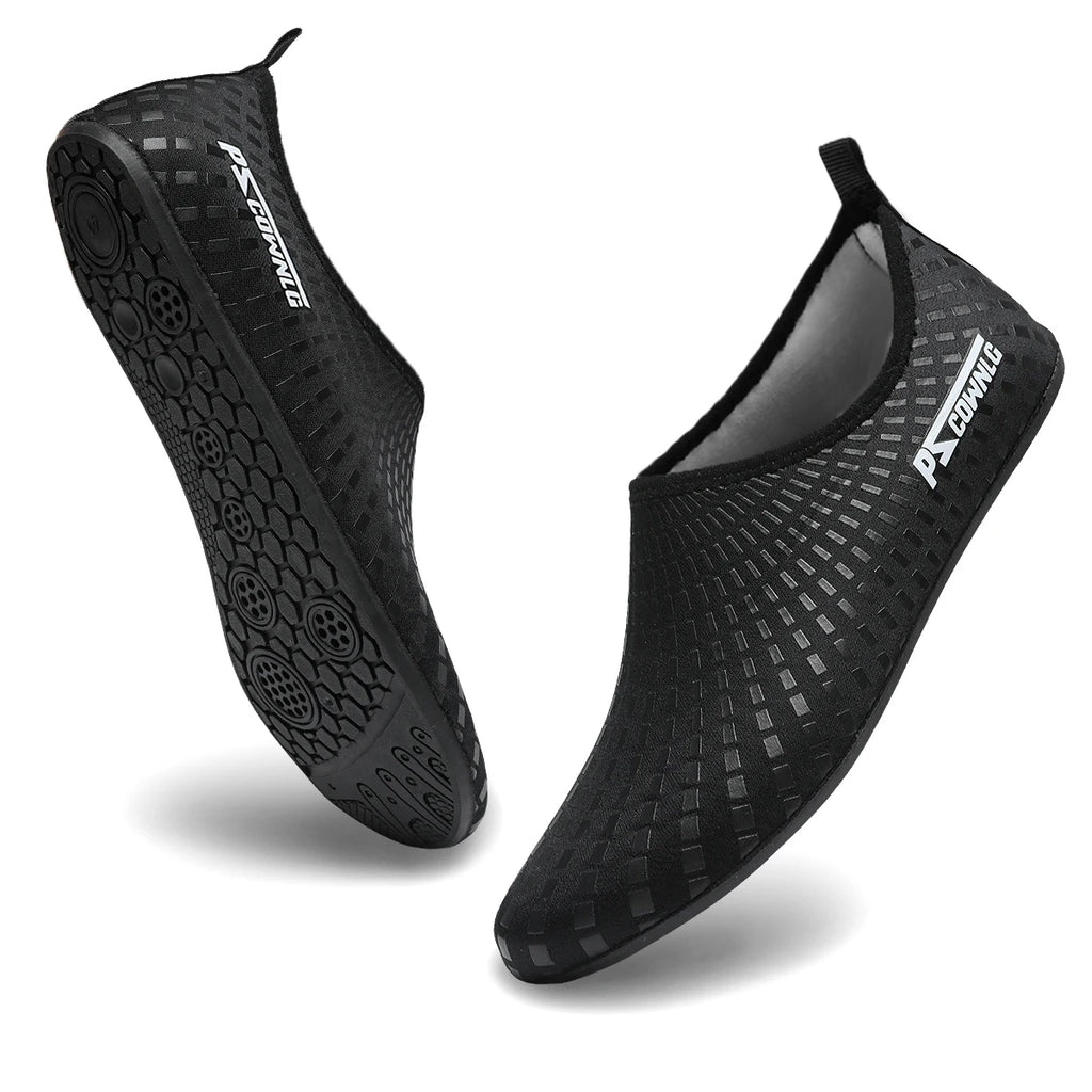 Water Shoes for Women Men Barefoot Quick-Dry Aqua Socks Slip-on for Beach Swim Surf Yoga Exercise