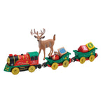 Neues elektrisches Eisenbahnset, kompatibel mit Thomas Holzeisenbahn Schienen Zugspielzeug für Kinder Weihnachtsgeburtstagsgeschenk