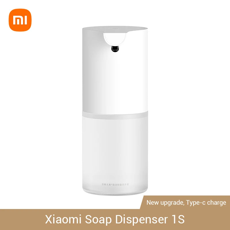 Xiaomi Soap Dispenser 1S Bulit in Battery Type-C Port Mijia Automatic Induction Hand Washer Mi Foam Dispenser 2023 New Main image