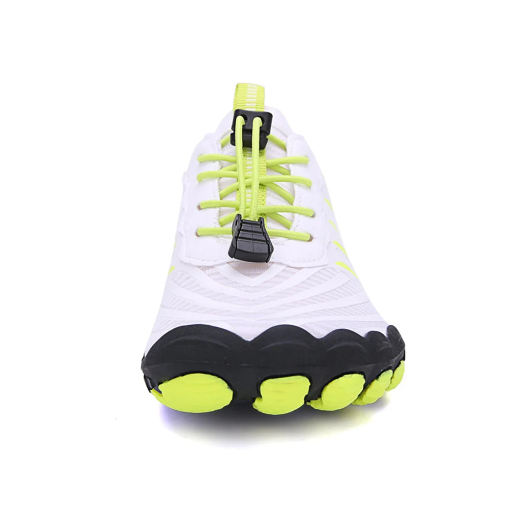 Unisex-Schnelltrocknende Wasserschuhe Herren Damen Bunte Strand-Schwimm-Surf-Wasserschuhe Paar Barfuß-Upstream-Sneaker