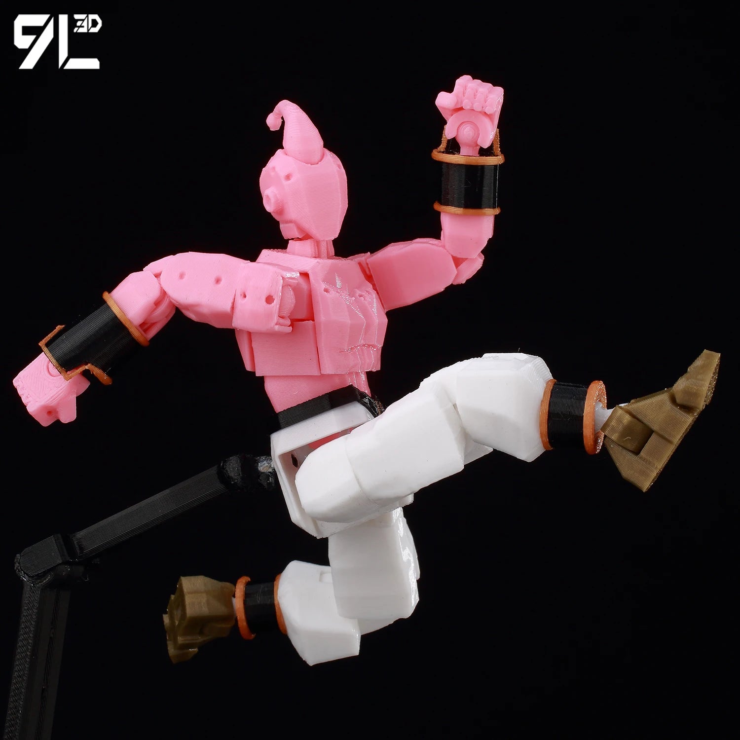 9L3D Gedruckte Dragon Ball Son Goku Vegeta Beerus Frieza Anime Lucky13 Dummy13 Titan13 Actionfiguren Mehrgelenkige Bewegliche Spielzeuge