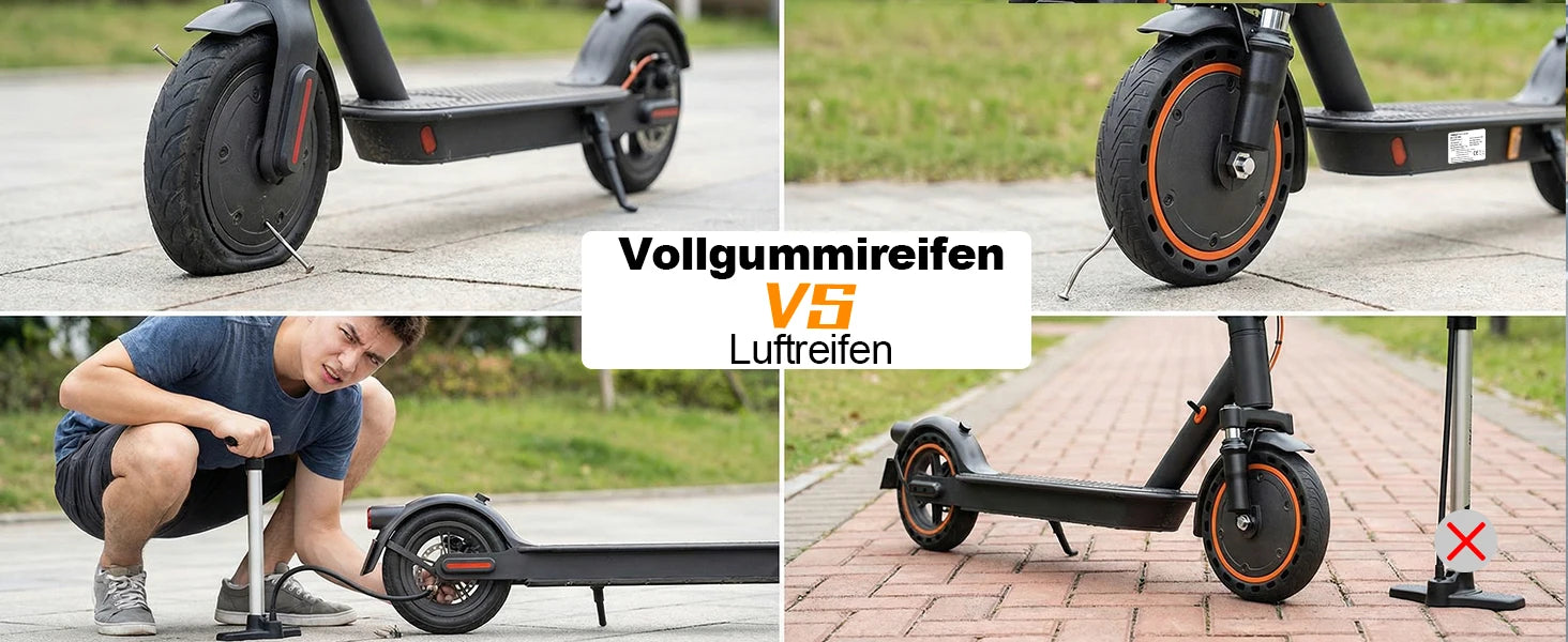 TODIMART T6 ABE E-Scooter mit Straßenzulassung, 30 km, 350 W, Zoll-Reifen, doppelter Stoßdämpfer, E-Scooter für Erwachsene