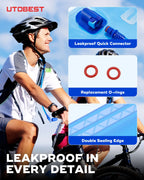 UTOBEST 1L/1.5L/2L/3L Trinkblase Wasserreservoir Trinkbeutel BPA-frei zum Laufen Radfahren Wandern