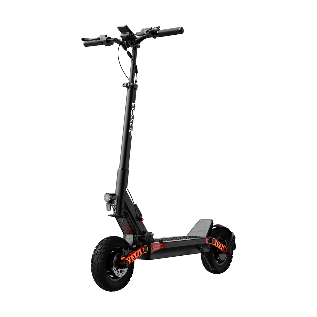 JOYOR S10-S-Z E-Scooter 60V 18Ah Doppelmotor 2000W 10 Zoll Reifen Erwachsenen E-Scooter Schwarz Höchstgeschwindigkeit 65km/h Reichweite 70-85km