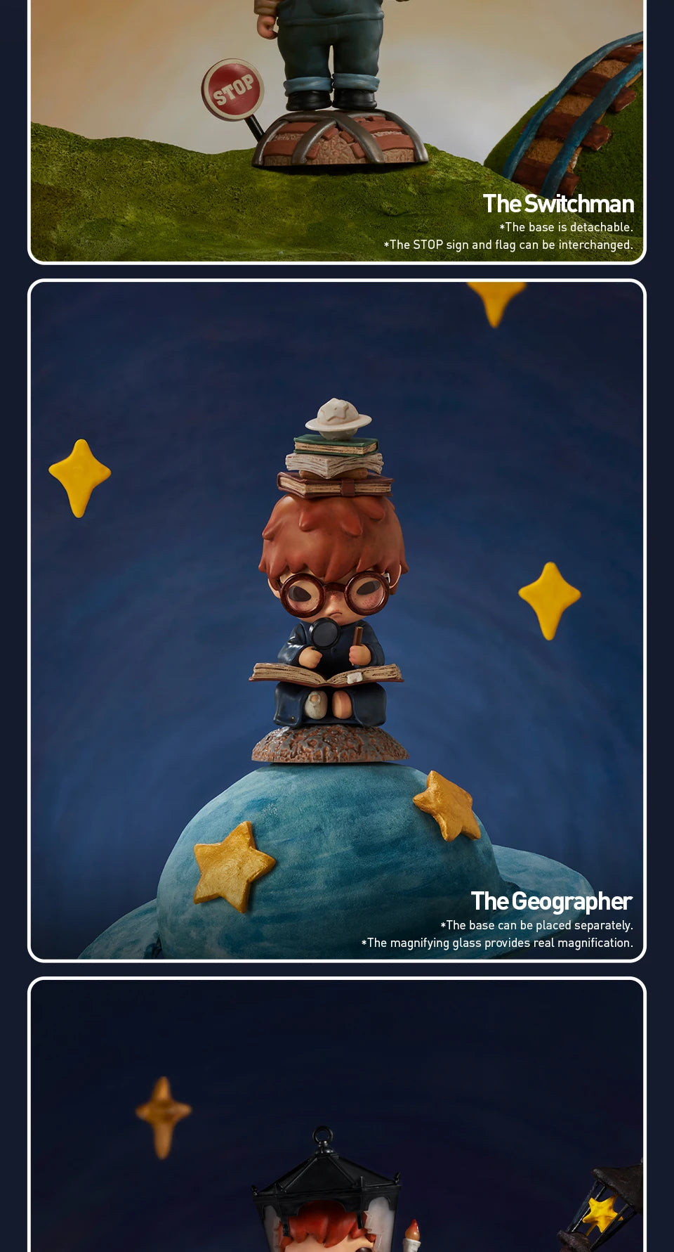 POP MART Hirono x Le Petit Prince Serie Blind Box Spielzeug Mystery Box Mistery Caixa Actionfigur Überraschung Süßes Modell Geburtstagsgeschenk