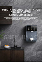 Wandmontierter Instant-Warmwasserspender UV-Sterilisation Quantitative Wasserausgabe 100℃ Wasserkocher Smart Dispenser für Zuhause