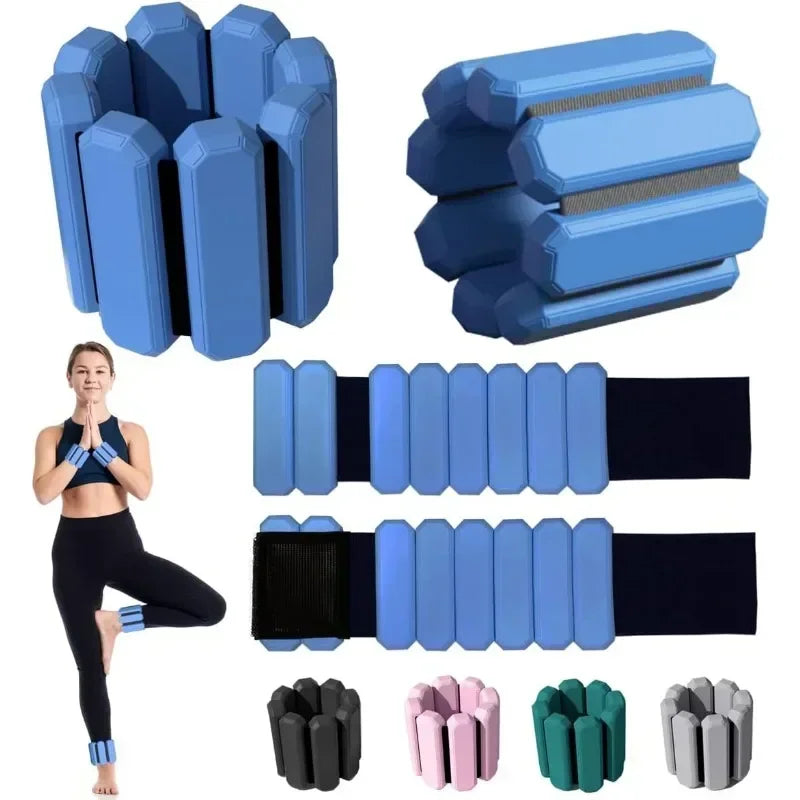 Hand- und Fußgelenkgewichte für Damen und Herren, verstellbare Arm- und Beingewichte, tragbares Gewichtsarmband für Yoga, Laufen, Cardio- und Fitnessstudio-Workouts Hauptbild