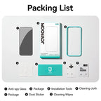 Joyroom 1/2 Stk. 20° Anti-Spionage-Glas für iPhone 16 15 Pro Max Glas für iPhone 16 15 14 13 12 11 Pro Max Blickschutzfolie