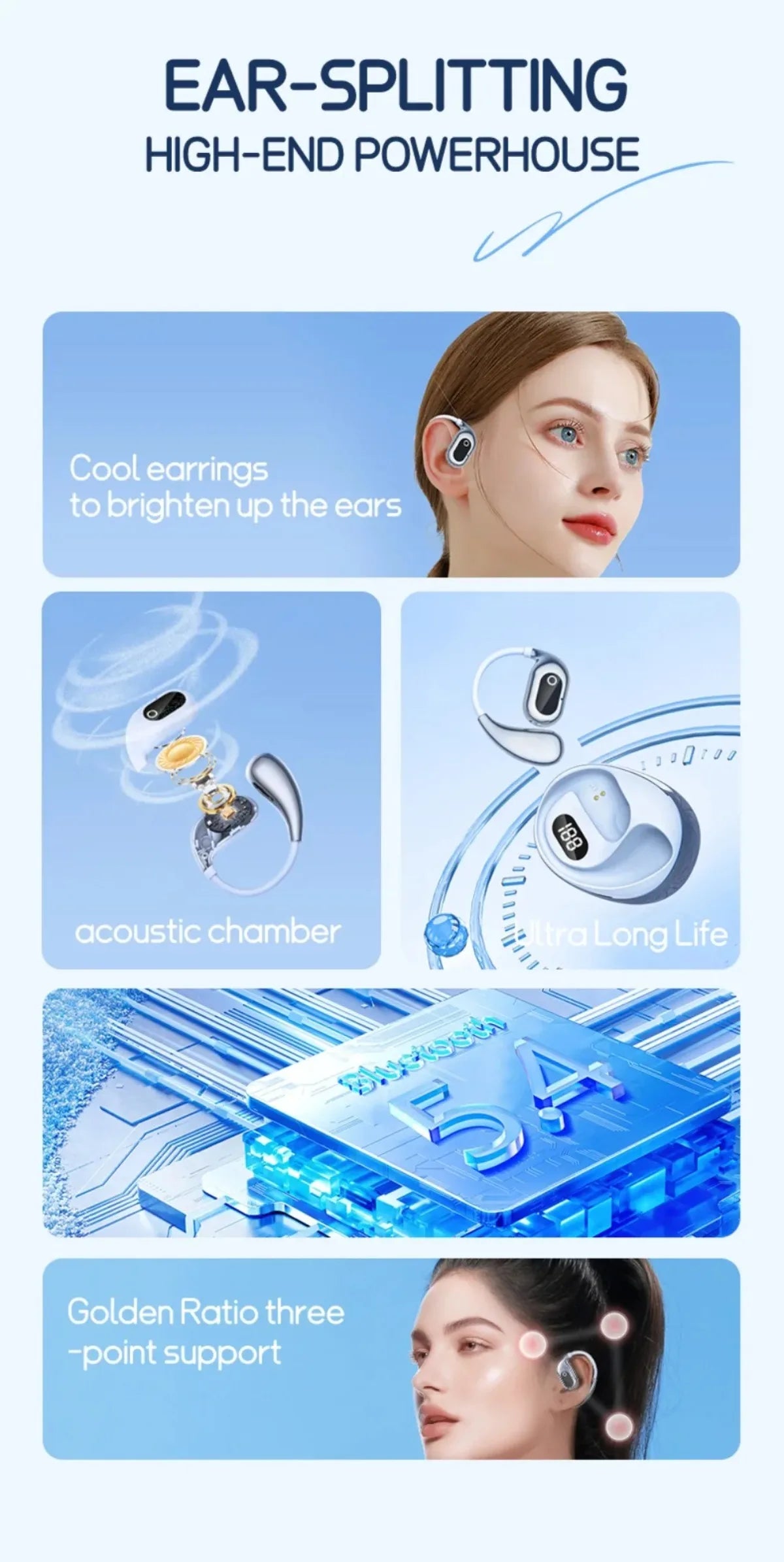 Echtzeit-Übersetzungs-Kopfhörer 144 Sprachen Übersetzer Kopfhörer Kabellose Bluetooth 5.4 Headsets für Business, Büro, Reisen