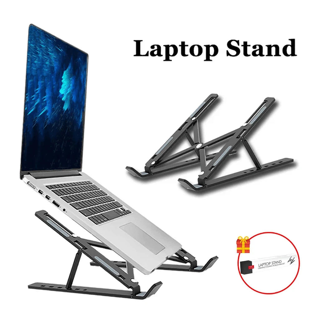 Foldable Laptop Stand Portable Adjustable Notebook Bracket Computer Monitor Holder For Macbook Air iPad Tablets Base Accessories Hauptbild