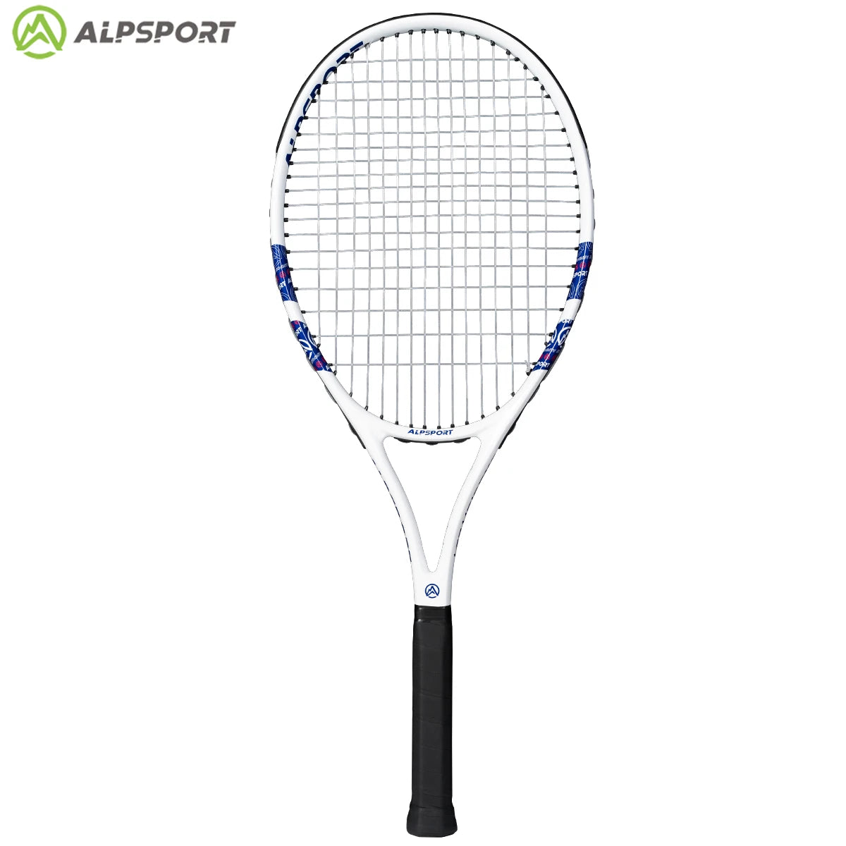 ALPSPORT Carbonfaser Tennisschläger T800 18K – Profi-Qualität mit Tasche & Band, leichter Trainingsschläger für Erwachsene, Herren & Damen