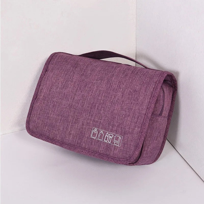 Hochwertige Make-up-Taschen für Damen Reise-Kosmetiktasche Kulturbeutel Wasserdichter Organizer Neceser Hängende Badezimmer-Waschtasche