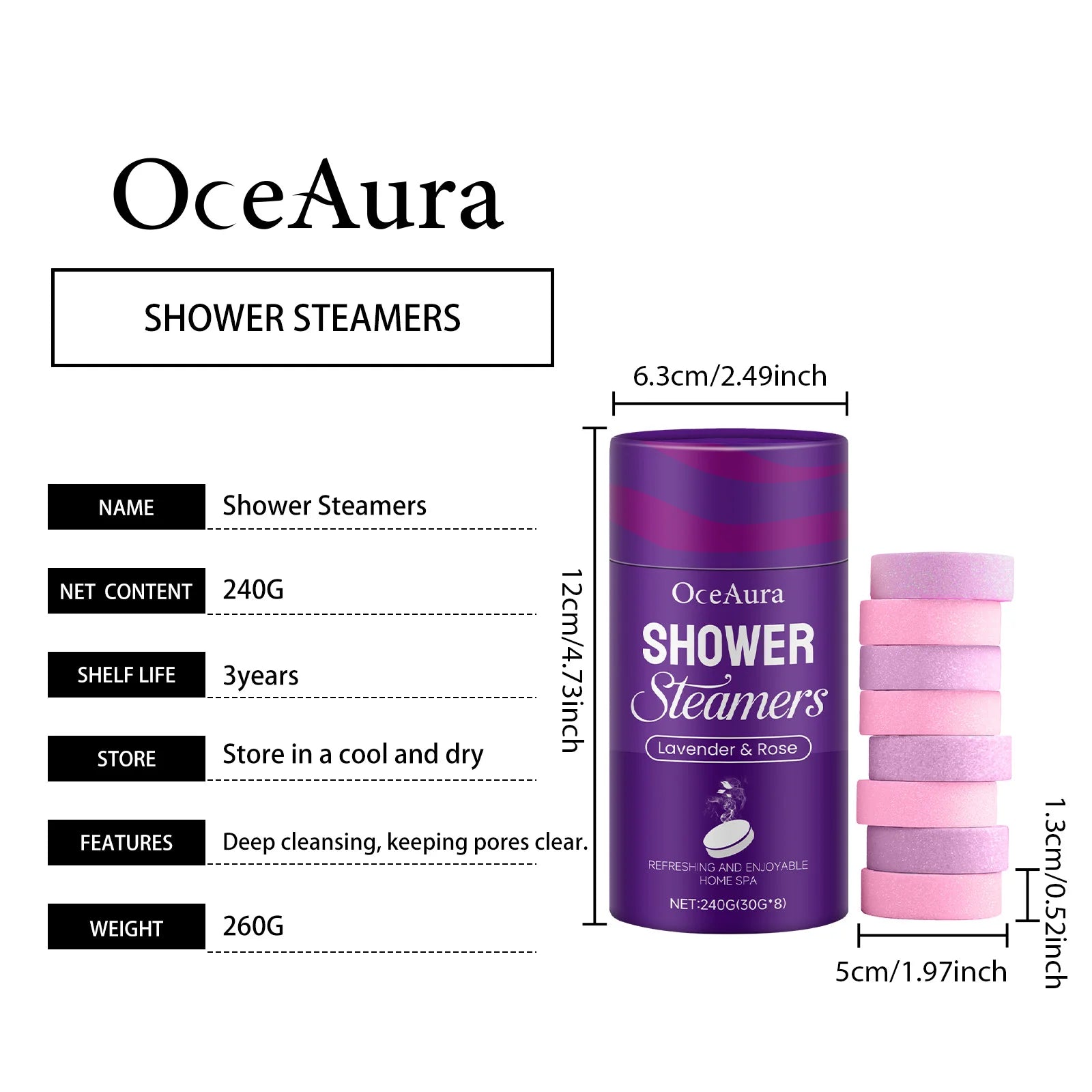 Rose Lavendel Aromatherapie Duschtropfen Tabletten Home Spa Entspannung Körper Geistige Entspannung Badeprodukte Duschtropfen Tabletten