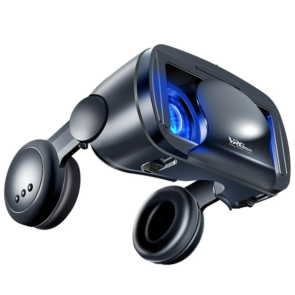 Virtual Reality 3D VR Headset Smart Glasses Helm für Smartphones Handy Mobile 7 Zoll Linsen Fernglas Brille Geräte