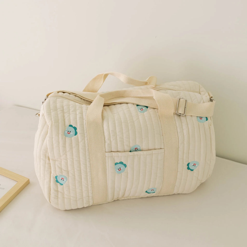Wickeltasche Bär Umstandspaket Baby Windeltasche Kinderwagen Windel-Organizer Tragbare Einkaufstaschen Reise-Wickeltasche Messenger Bag