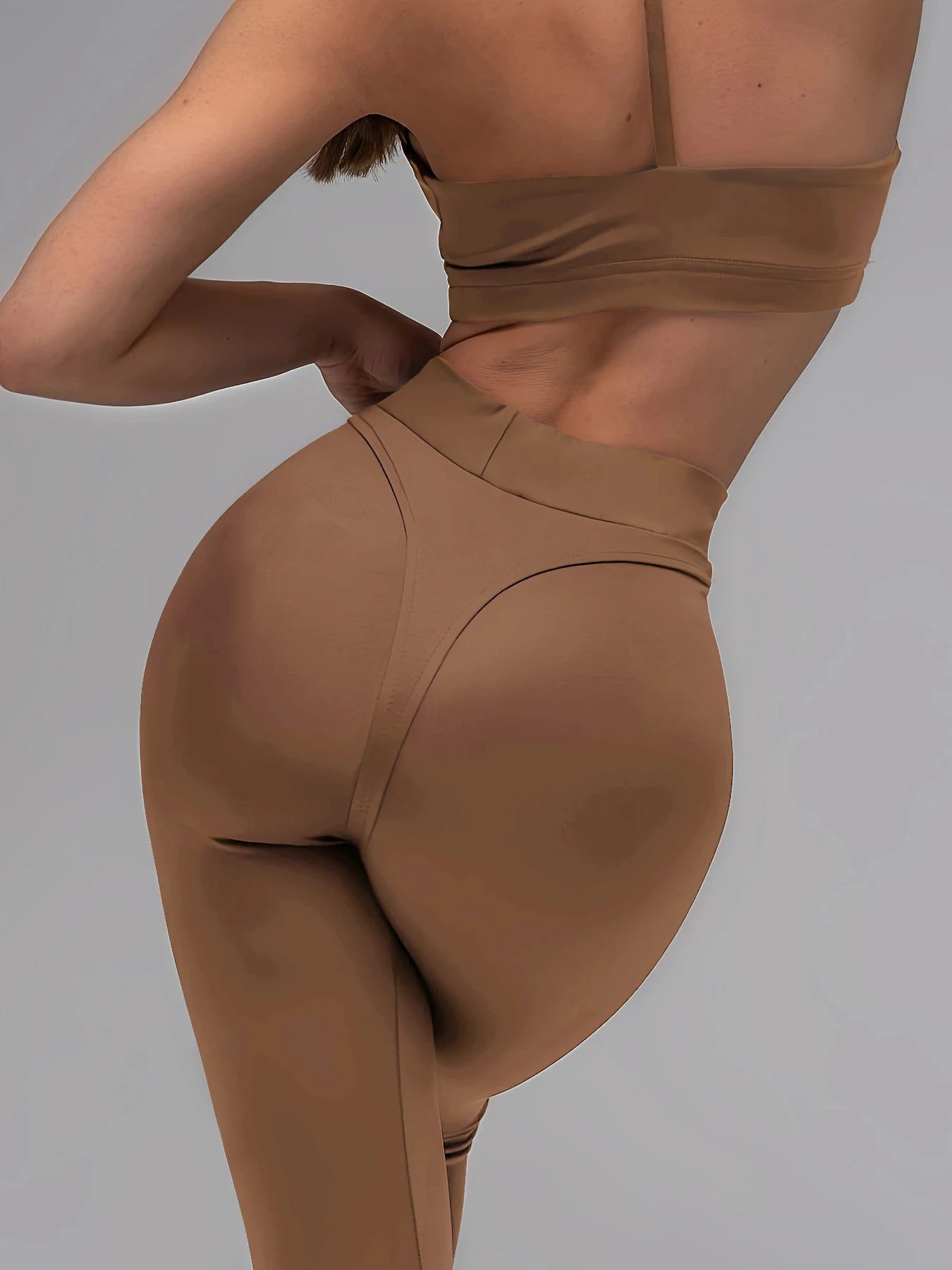 High-Waist Scrunch Butt Yoga Leggings 2024 – dicke Lifting Workout Tights, sexy schwarze Plus Size Yoga Hose für Damen