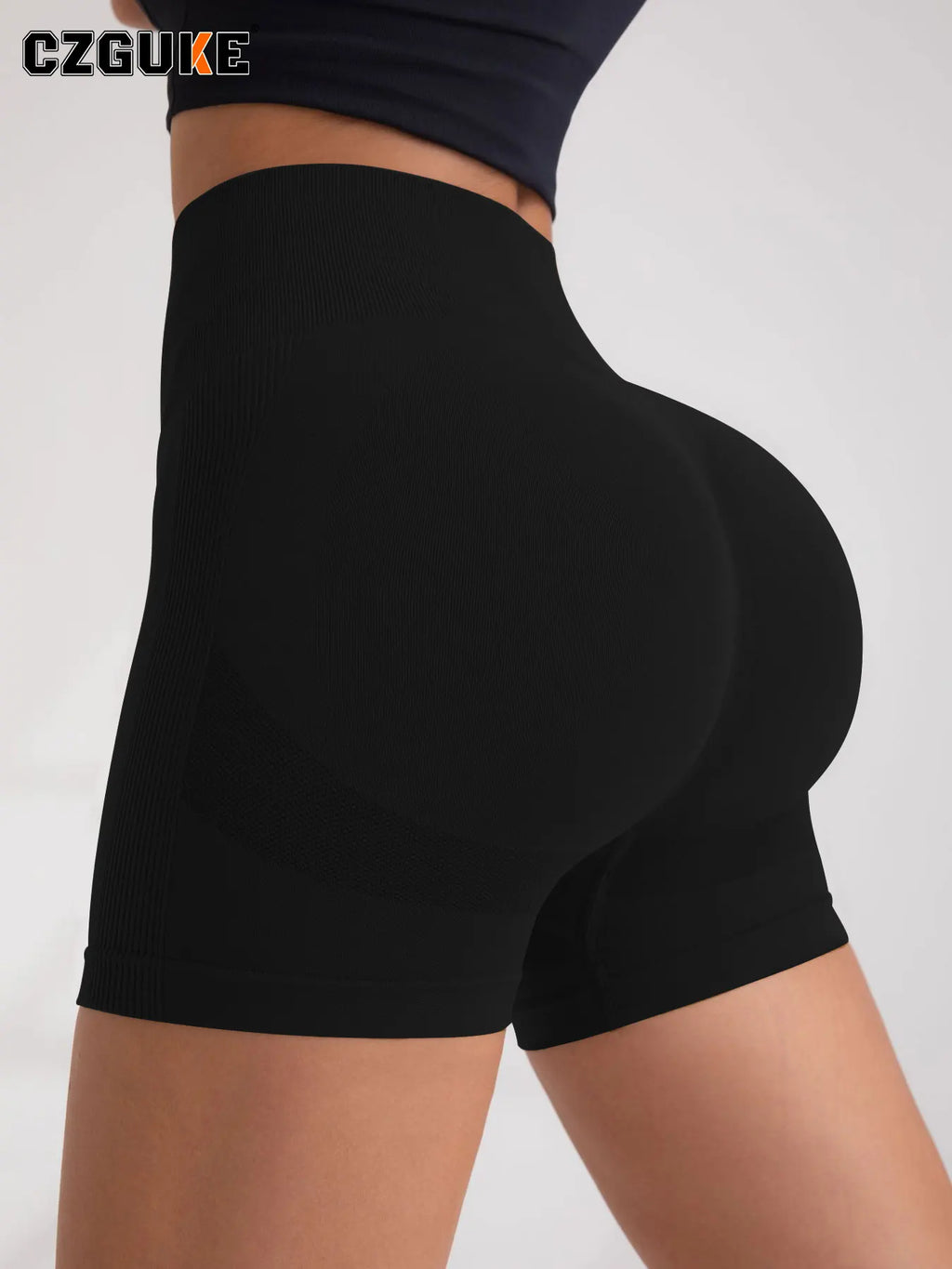 CZGUKE Damen-Outdoor-Sporthorts, Fitnesshose, Gym-Aufwärmhose, Yogahose, hochwertige, enge Jogging-Shorts und Radhose