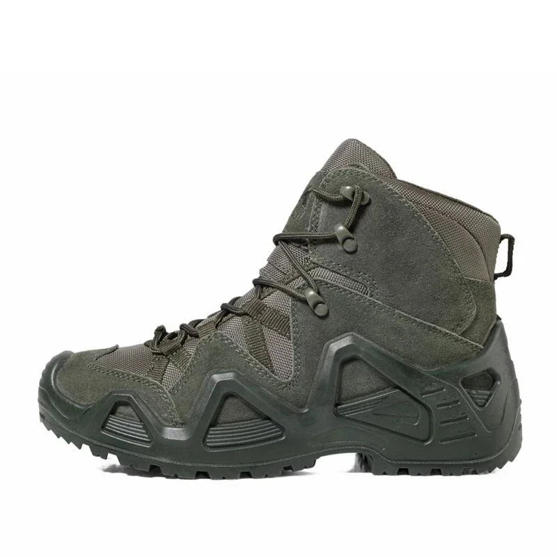 Herren Freizeit Jagd Stiefeletten Outdoor Taktische Wanderschuhe Herren Stiefel Jagd Arbeitsstiefel für Motorradschuhe Militärstiefel