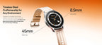 Globale Version OnePlus Watch Lite Smartwatch, 1,46 Zoll Display, 59g, 10 Tage zuverlässige Akkulaufzeit, Herzfrequenz, Blutsauerstoffüberwachung