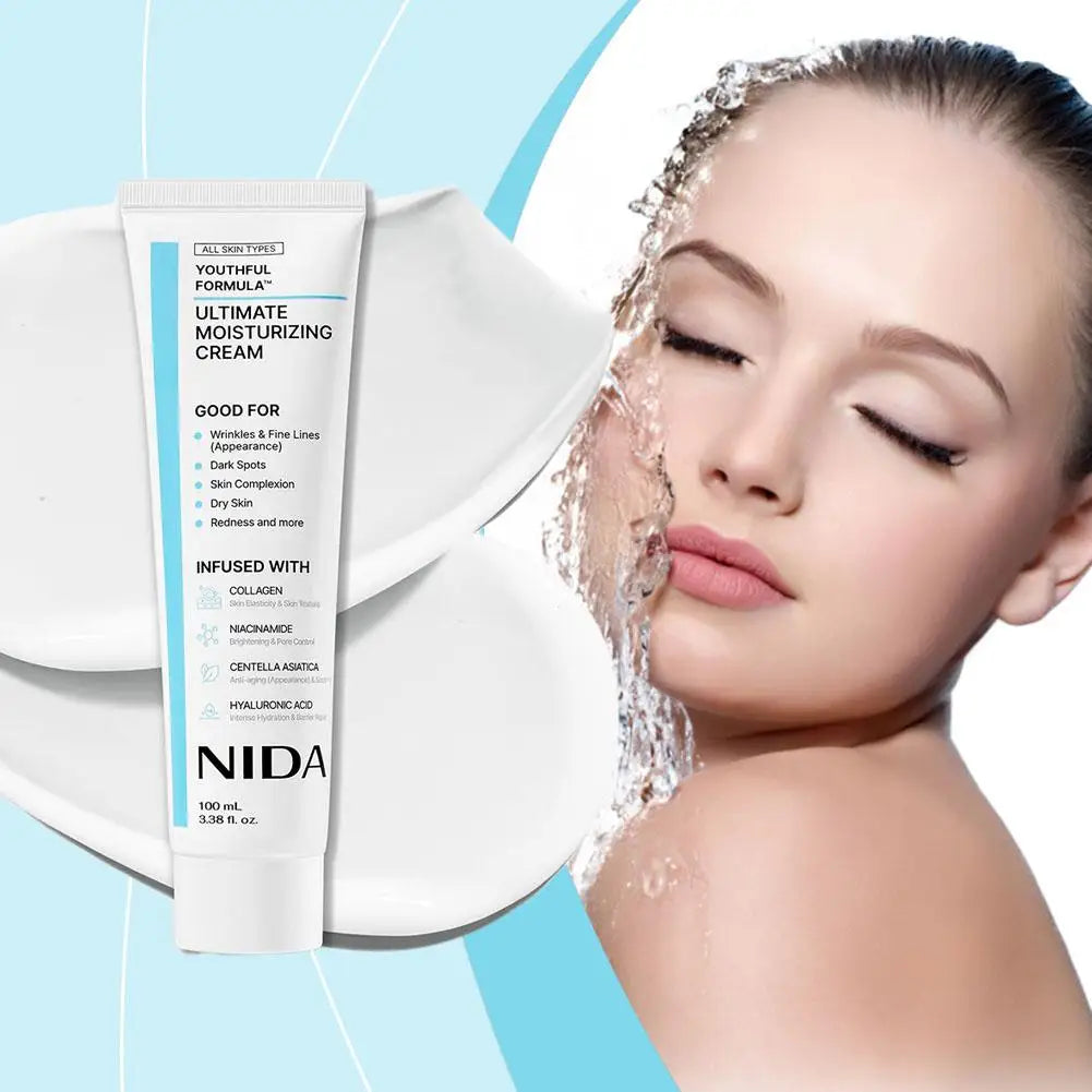 NIDA Korea Feuchtigkeitsspendende Ultimate Cream Retinol Revitalisierende Augencreme Anti-Aging Tiefenwirksam Feuchtigkeitsspendende Propolis Essenz Hautpflege