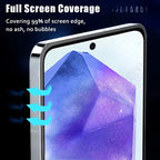 HD-Displayschutzfolie für Samsung A57 A17 A16 A56 5G A55 A36 A35 A26 A24 A15 A14 A13 A12 A71 A72 A73 Staubfreie einfache Installation Glas