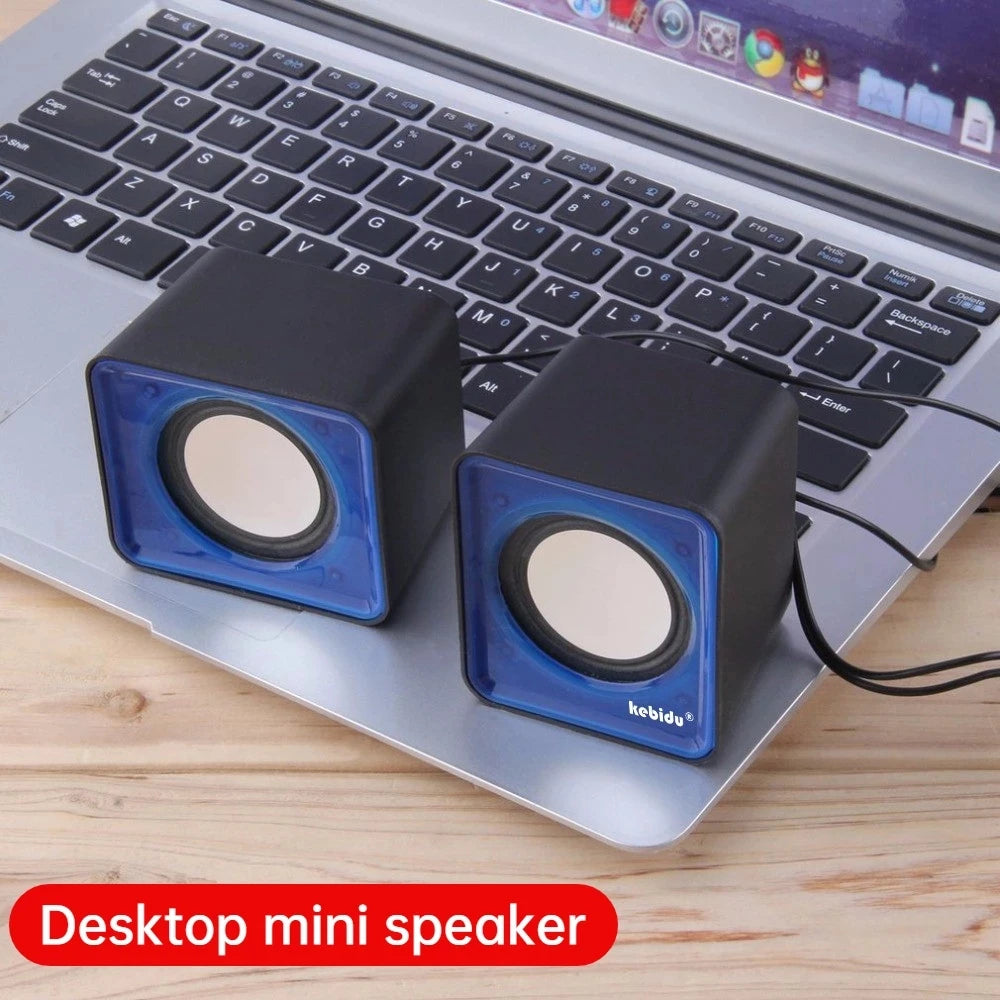 PC-Lautsprecher Für Computer Laptop Notebook Desktop Lautsprecher Mini-Soundbox Musik-Bocina Säulen-Akustik Lautsprechersystem
