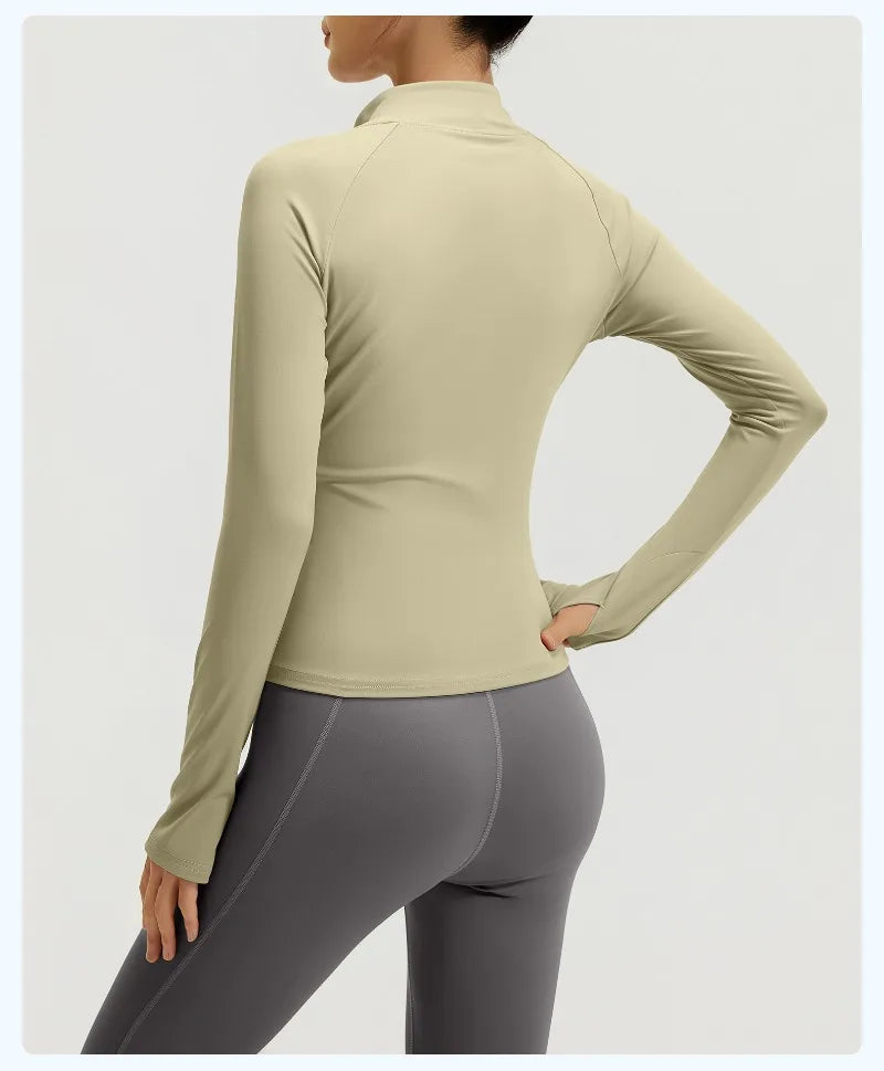 Yoga Set 3-teilig, Gym Kleidung, Sportbekleidung, Yoga Anzüge für Damen, Langarm Crop Top, Fitness Set, Trainingsanzüge, Sport-BH, Gym Leggings