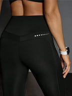 Damen High-Waist Butt-Lifting Leggings - Taschen, doppellagig, ideal zum Radfahren & Laufen