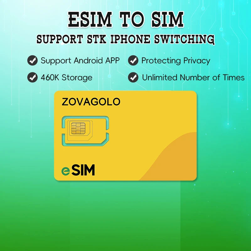 ESIM-Schreibkarte auf SIM-Karte kann 10-15 Nummern schreiben EUICC-Kartenleser TYPEC-Buchse kompatibel mit 95% der Mobiltelefone/Computer