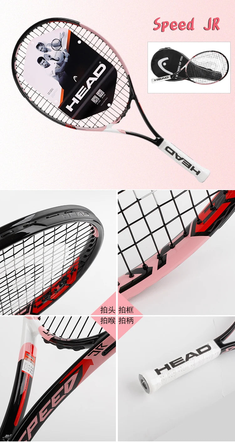 HEAD 2026 Neuer Carbon Tennisschläger für Herren Damen Tenis Raquete Blau