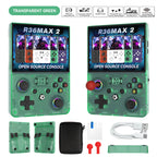 2026 Aktualisierte R36MAX2 Retro-Handheld-Spielkonsole 4,5 Zoll HD-Bildschirm 1024*768 Open Source Tragbarer Taschen-Videospiel-Player