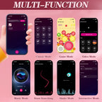 APP-gesteuerter Stoß-Vagina-Vibrator für Frauen, tragbares Höschen, G-Punkt-Klitoris-Vibrator, weibliches Masturbations-Sexspielzeug für Frauen