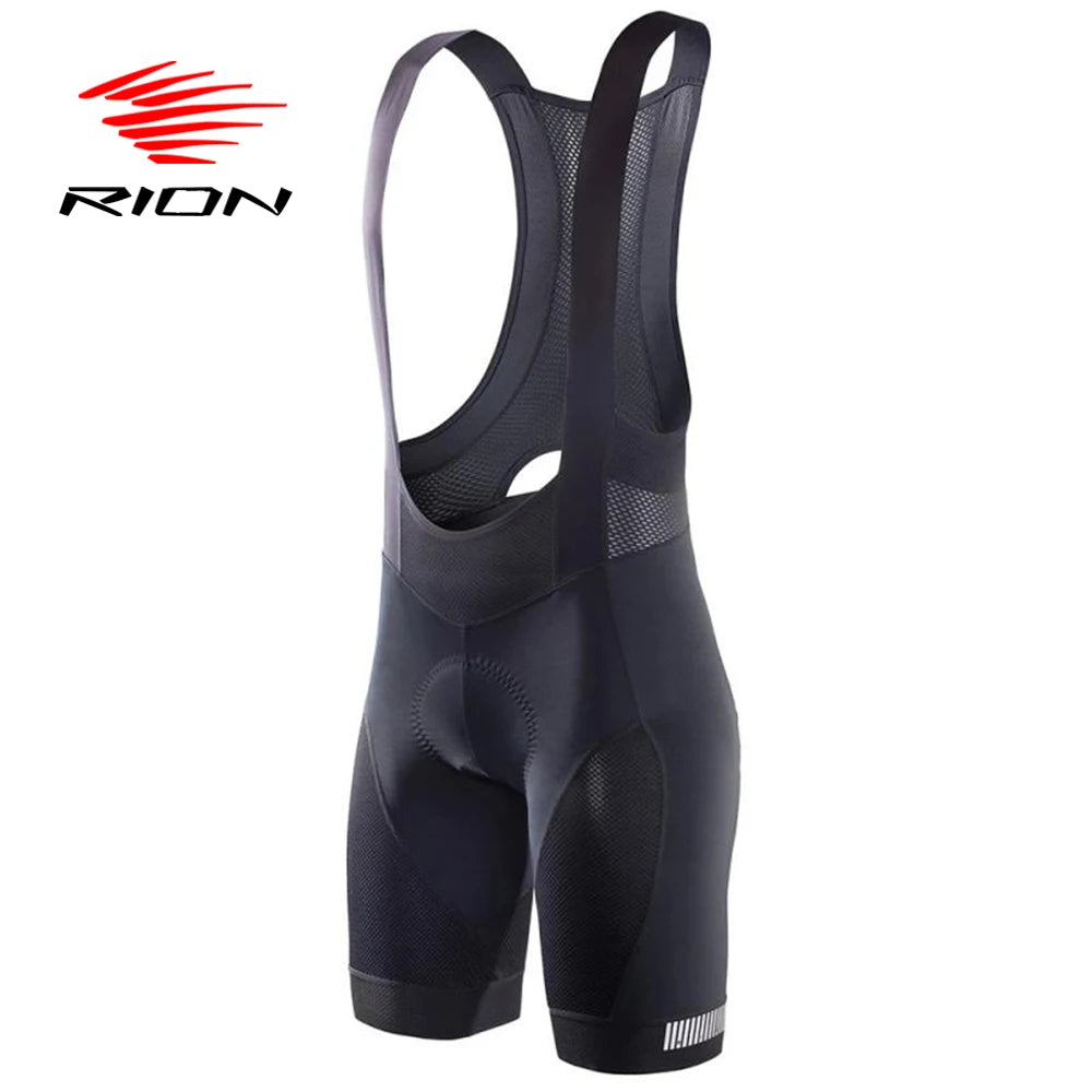 RION Radhose Mountainbike Atmungsaktiv Herren Gepolsterte Radhose Triathlon Herren Pro Lycra Fahrradhose MTB Kleidung