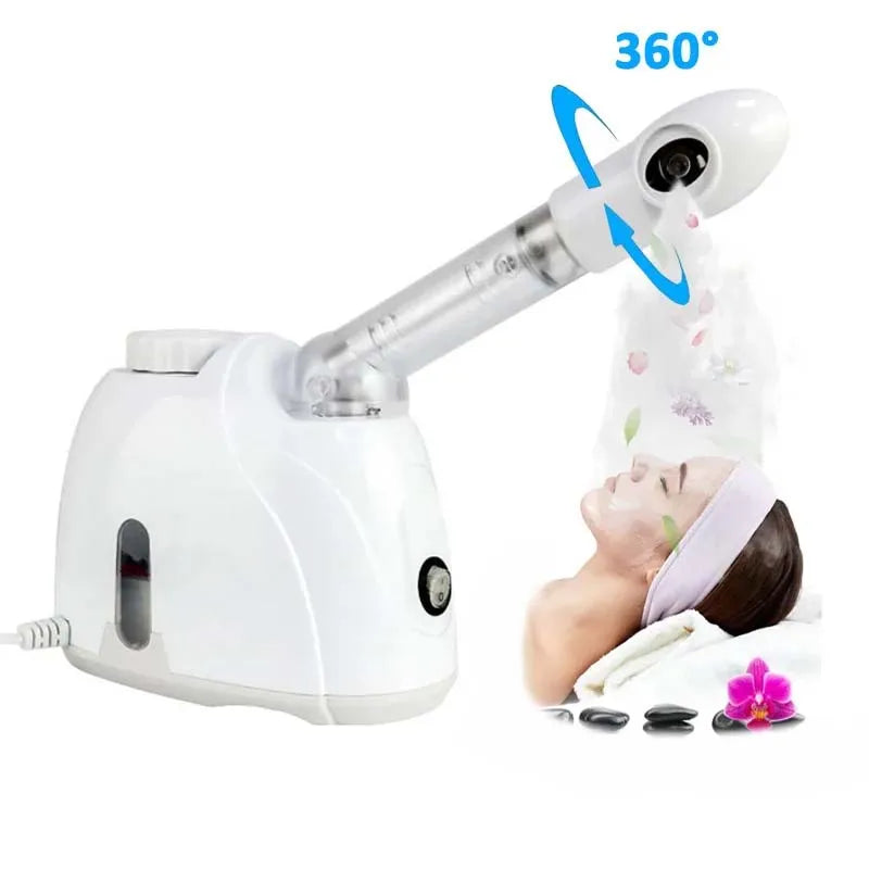 Professionelle Pflege Mini-Geräte Gesicht Nasen Heißdampf-Gerät Luftbefeuchter Vapozon-Maschine Nano-Nebel-Sprühgerät Gesichts-Dampfer