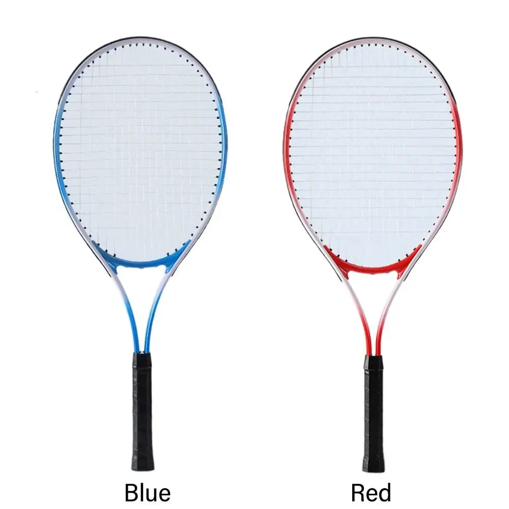 Rot Blau Kinder Tennisschläger Trainingsschläger Professioneller Tennisschläger Eltern-Kind Interaktiv Stoßfest Anfängerschläger Unisex