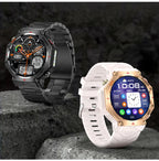 T-Rex 3 Ultra Militärische GPS-Smartwatch 10ATM Wasserdicht Kompass Höhenmesser Barometer AMOLED Herren HD Anruf Sport-Smartwatch
