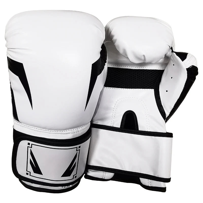 6 Unzen, 8 Unzen, 10 Unzen, 12 Unzen, 14 Unzen, 16 Unzen Boxhandschuhe, atmungsaktive professionelle Boxhandschuhe aus PU-Leder für Taekwondo, Muay Thai