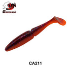 ESFISHING Angelköder Easy Shiner 100mm125mm155mm 200mm pesca isca artificial Silikonköder Leurre Souple Hecht Barsch