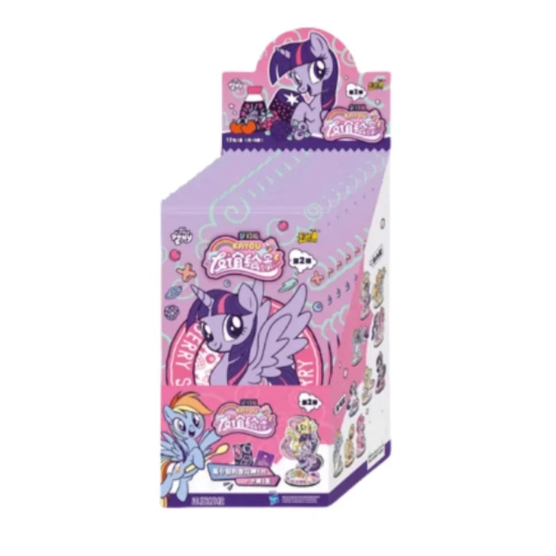 KAYOU Original My Little Pony Freundschaft ist ewig Sternentüte 2 Rhythmus Mond AR Vergoldete Dekoration ODER Sammelkarte Geschenk