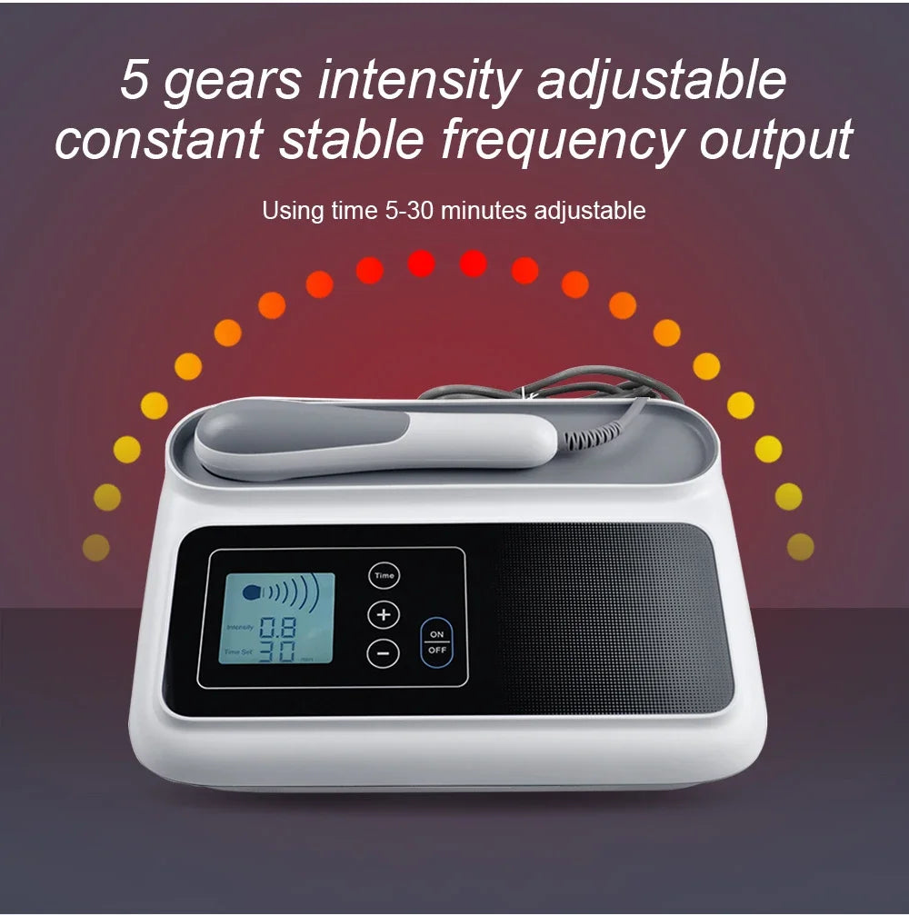 Ultraschall-Therapiegerät zur Schmerzlinderung Muskel- und Gelenkmassage Medikamentenfrei Ultraschall 1MHz Physiotherapiegerät LCD-Bildschirm