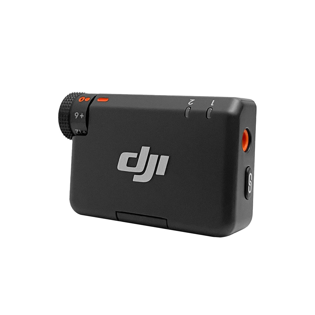 DJI Mic Mini Funkmikrofon (2 Sender + 1 Empfänger) / (1 Sender + 1 Empfänger) mit intelligenter Geräuschunterdrückung und hochwertiger Audioqualität